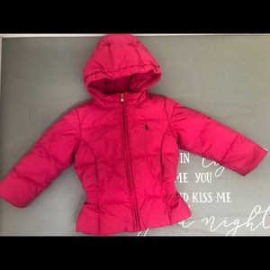 Ralph Lauren Toddler Girls Down Jacket 3/3T